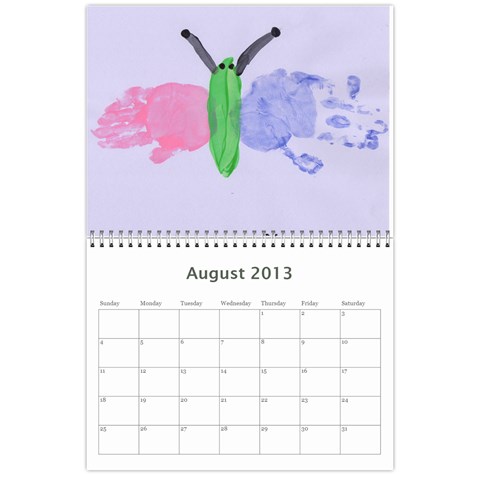 Calendar2013 By Jennifer Gageby Aug 2013