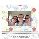 Calendar for Cheryl 2013 - Wall Calendar 11  x 8.5  (12-Months)