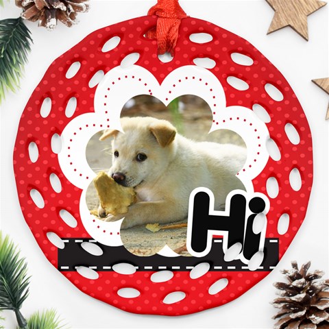 Hi By Divad Brown Front