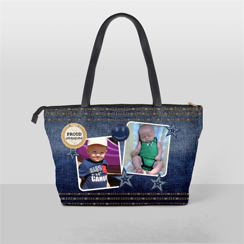 Grandmas Brag Classic Shoulder Handbag By Lil Back
