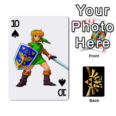 Zelda By Cheesedork Front - Spade10