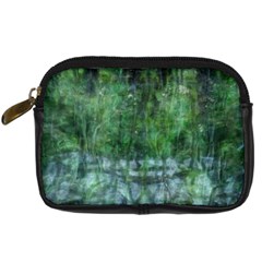 Green Mystery - Digital Camera Leather Case