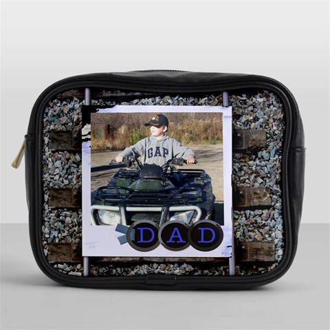 Dad Mini Toiletries Bag By Kim Blair Front