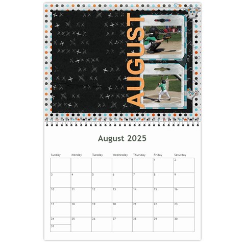 2025 Calendar By Martha Meier Aug 2025