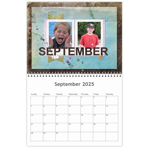 2025 Calendar By Martha Meier Sep 2025