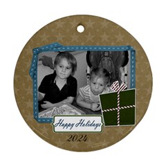 2024 ornament 2 - Ornament (Round)