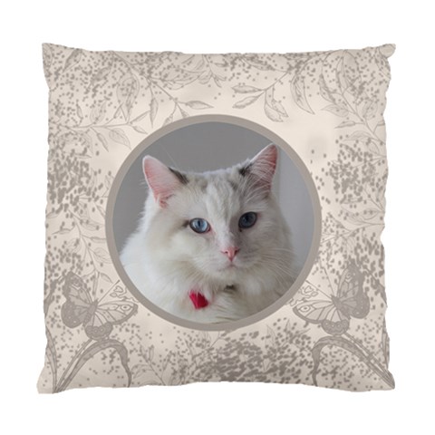Coffee And Cream Cushion Case By Deborah Front