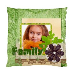 family - Standard Cushion Case (One Side)