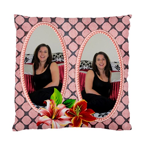 Shades Of Red Cushion Case (2 Sided) By Deborah Back
