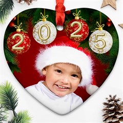 Heart Ornament 2025