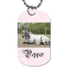 Pepper tags - Dog Tag (Two Sides)