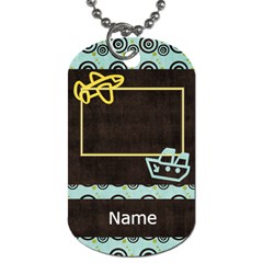 When Spring Comes Boy Dog Tag - Dog Tag (One Side)