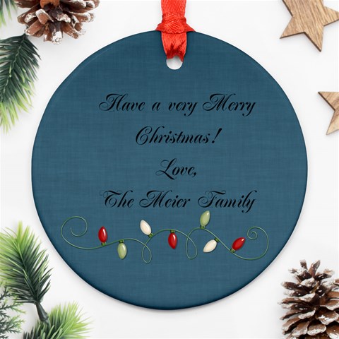 I Believe Ornament 4 By Martha Meier Back