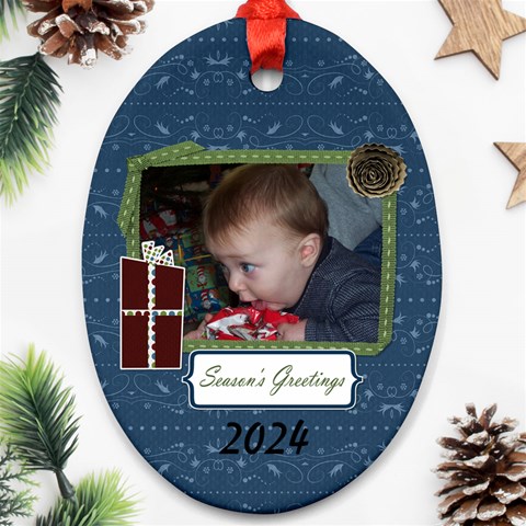 I Believe Ornament 6 By Martha Meier Front