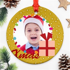 xmas - Round Ornament (Two Sides) xmas - Round Ornament (Two Sides)