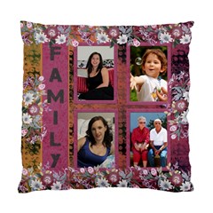 My family Cushion Case - Standard Cushion Case (One Side)