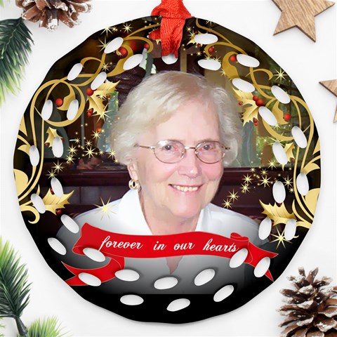 Mom Christmas Ornament 2012 By Pat Kirby Front
