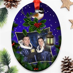 Christmas Cheer Oval Ornament - Ornament (Oval) Christmas Cheer Oval Ornament - Ornament (Oval)