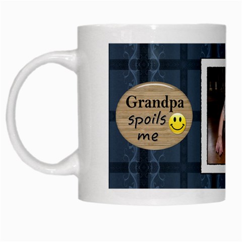 Grandpa Spoils Me Mug By Lil Left