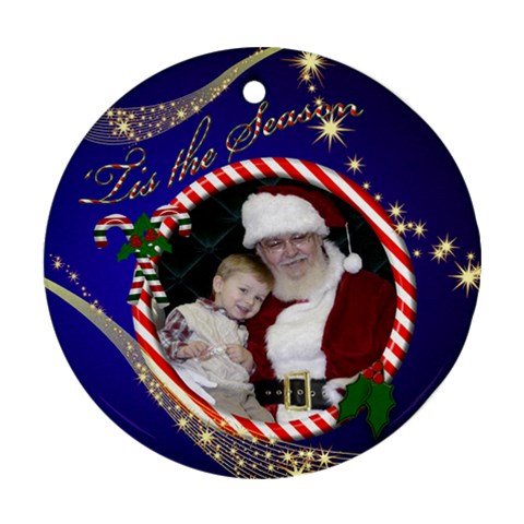 The Season Round Ornament By Deborah Front