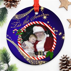 The season Round Ornament (2 sided) - Round Ornament (Two Sides)