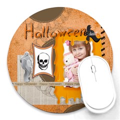 halloween - Round Mousepad