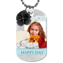 happy time - Dog Tag (One Side)