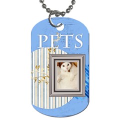 pet - Dog Tag (One Side)