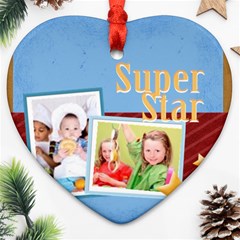 super star - Ornament (Heart)