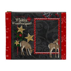 Winter Wonderland Extra Large Cosmetic Bag - Cosmetic Bag (XL)