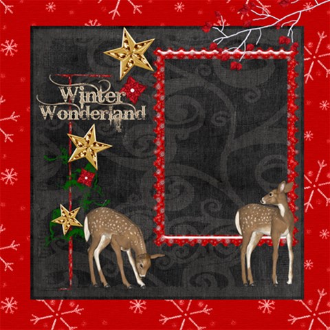 Winter Wonderland 12 X 12 Scrapbook Pages By Catvinnat 12 x12  Scrapbook Page - 2