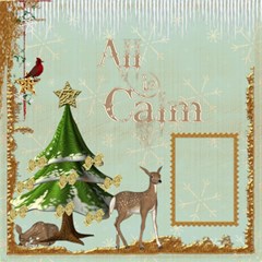 Winter Wonderland 8 X 8 Scrapbook Pages