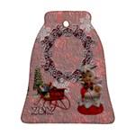 Vintage Christmas sleigh Bell Ornament - Ornament (Bell)