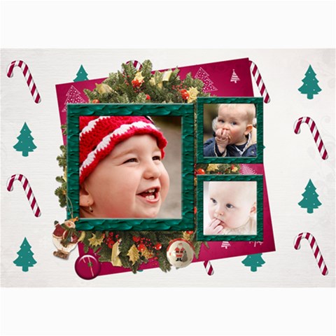 Simply Christmas Vol1 7 x5  Photo Card - 2