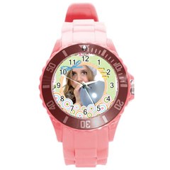 kids - Round Plastic Sport Watch (L)