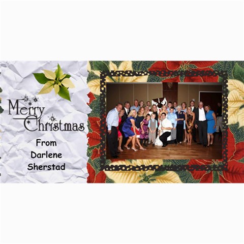 Mom s 2012 Christmas Card By Sam Sherstad 8 x4  Photo Card - 2