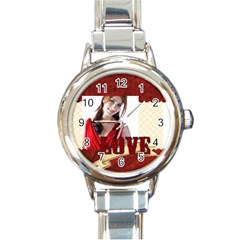 love - Round Italian Charm Watch