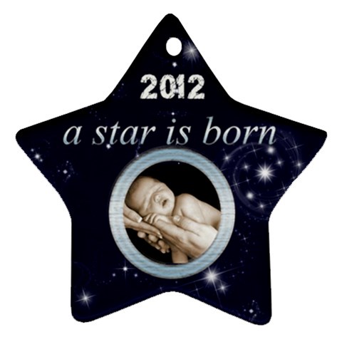 A Star Is Born 2012 Star Ornament By Catvinnat Front
