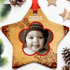 Scroll Upon a Star 2024 star ornament - Ornament (Star)
