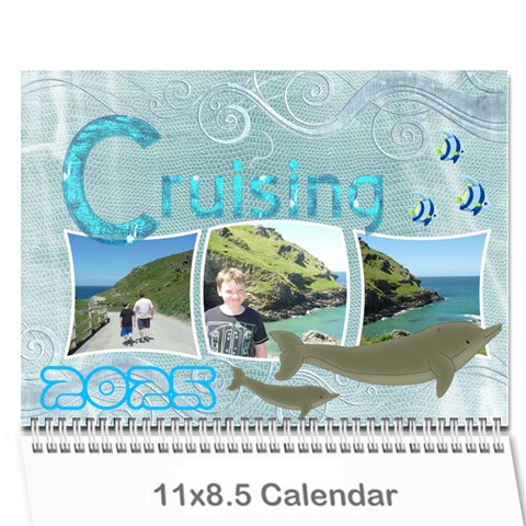 Cruising Marina 12 Month Calendar 2025 By Catvinnat Cover