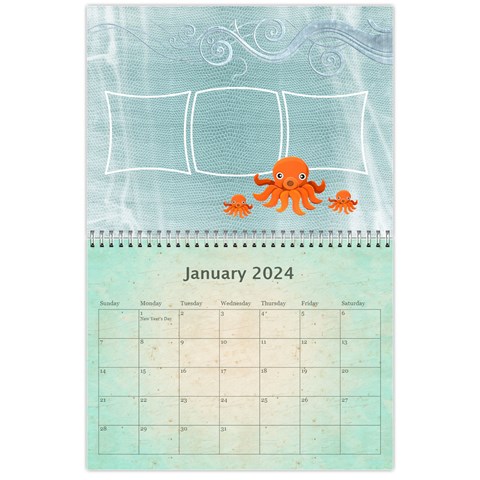 Cruising Marina 12 Month Calendar 2024 By Catvinnat Jan 2024
