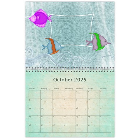 Cruising Marina 12 Month Calendar 2025 By Catvinnat Oct 2025