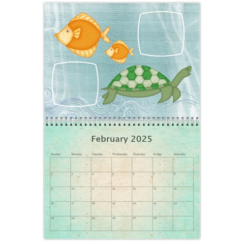 Cruising Marina 12 Month Calendar 2025 By Catvinnat Feb 2025