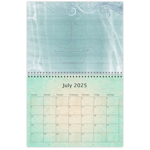 Cruising Marina 12 Month Calendar 2025 By Catvinnat Jul 2025