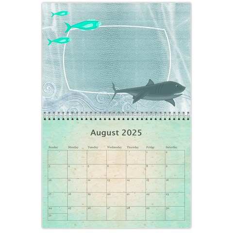 Cruising Marina 12 Month Calendar 2025 By Catvinnat Aug 2025