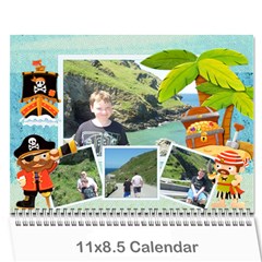 Pirate Pete 2023 Calendar - Wall Calendar 11  x 8.5  (12-Months)