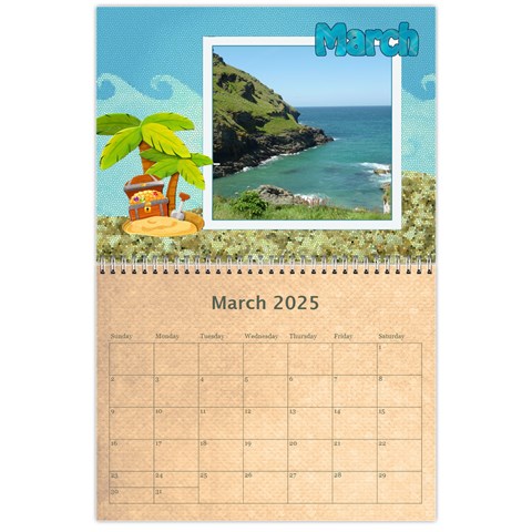 Pirate Pete 2025 Calendar By Catvinnat Mar 2025