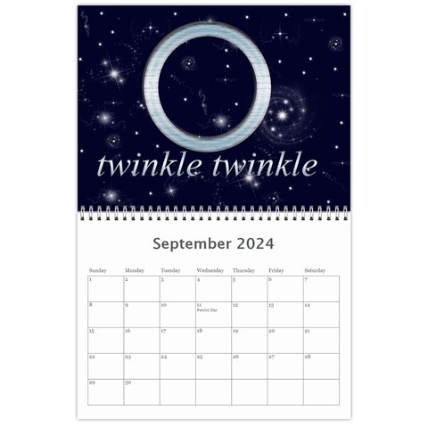 Twinkle Twinkle A Star Is Born 2024 Calendar By Catvinnat Sep 2024