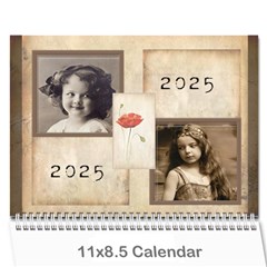 Cocoa Botanica Calendar 2025 - Wall Calendar 11  x 8.5  (12-Months)