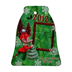 Elf Remember When 2012 Bell Ornament - Ornament (Bell)